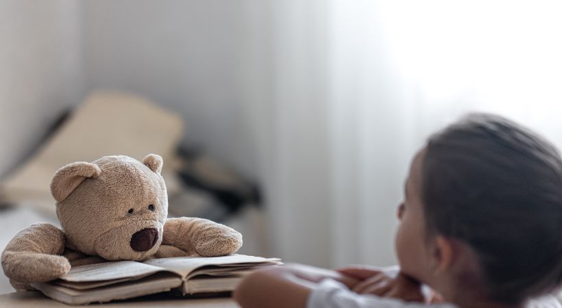 child working through trauma